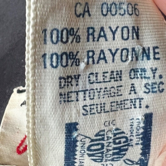 Vintage Miss Sun Valley By Morris Watkins Palazzo Pants Shiny Formal Size 13/14 - Picture 8 of 9